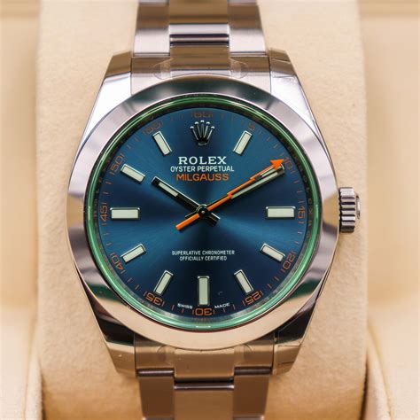 rolex milgauss waiting list|Rolex Milgauss z blue review.